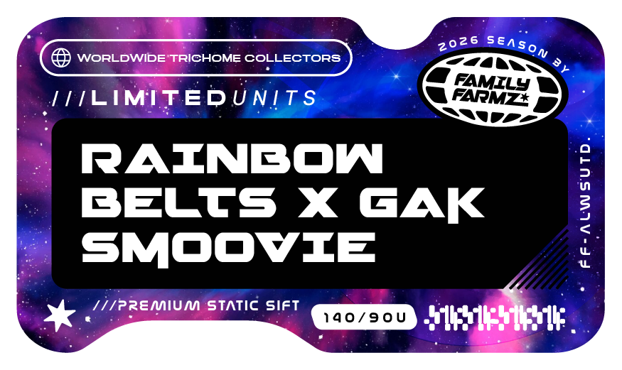 Product image for Rainbow Belts x Gak Smovie