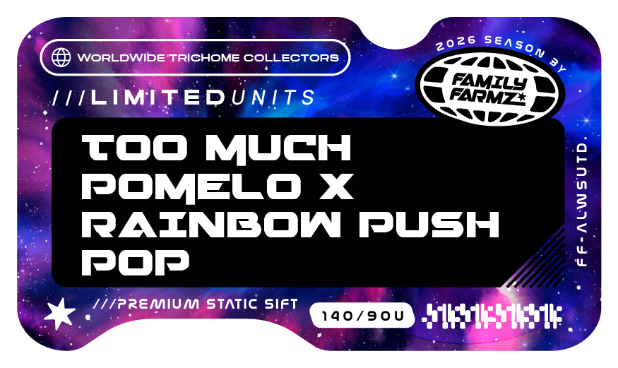 Product image for Too Much Pomelo x Rainbow Push Pop