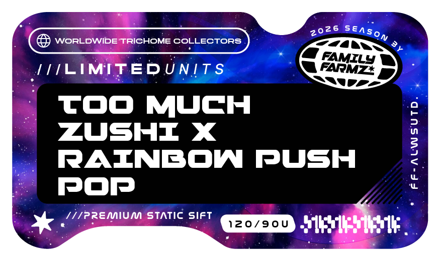 Product image for Too Much Zushi x Rainbow Push Pop
