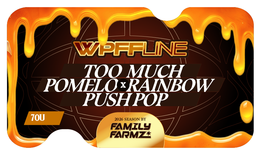 Product image for Too Much Pomelo x Rainbow Push Pop